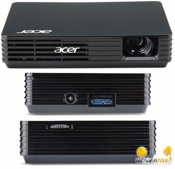 Проектор acer C120 черный