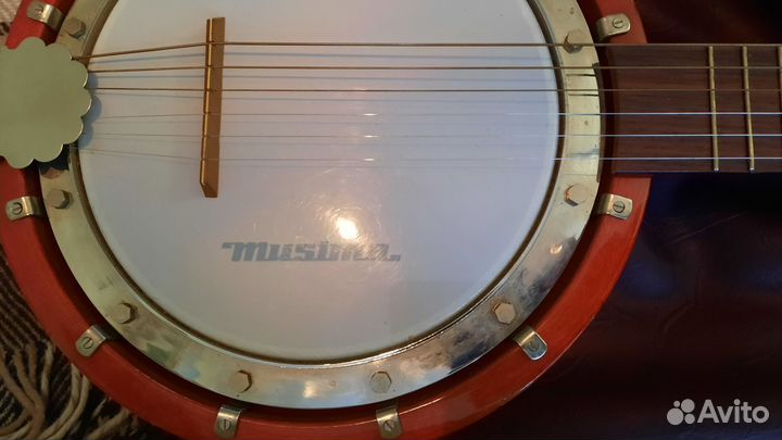 Банджо Musima GDR 6 струн Pro с чехлом Сост Отл