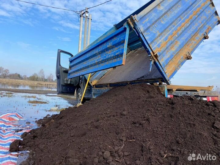 Чернозем перегной торф земля