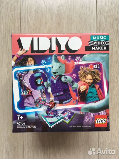 Lego Vidiyo 43106 Битбокс Диджея Единорога