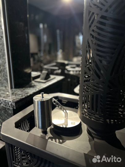 Пeчь гaзo-дpовяная