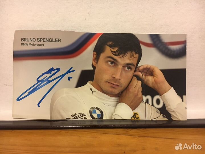 Автограф Bruno Spengler