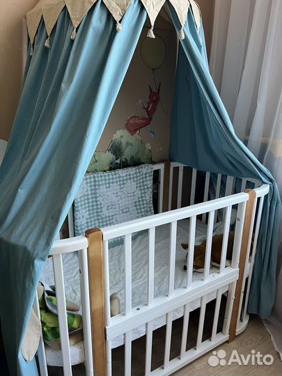 Детская кроватка трансформер