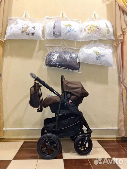 Коляска 3 в 1 Verdi Sonic Plus новая