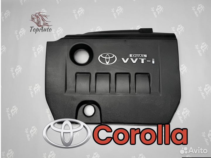 Крышка двигателя пласт. Toyota Corolla Е150 06-12г