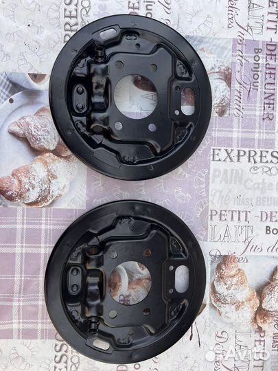 Кожух защитный зад тормозов accent 220 мм без abs