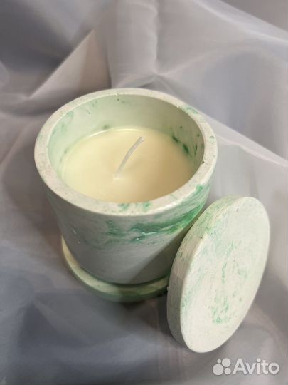 Изделия из гипса ручная работа, свечи