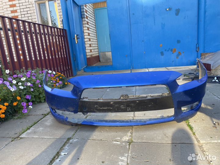 Бампер mitsubishi lancer 10 бу