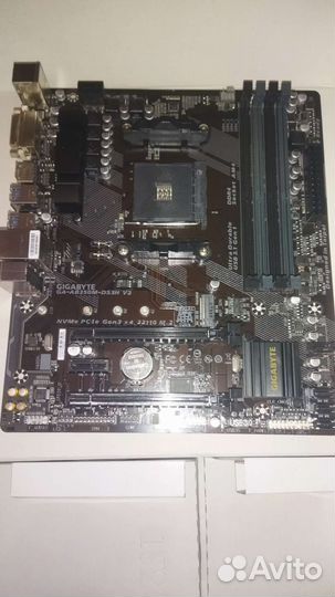 Материнская плата gigabyte ab350m-ds3h