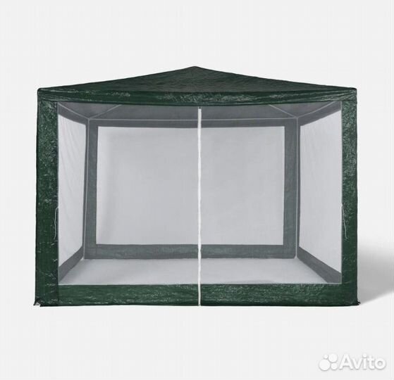 Шатер новый, 3*3м, металл каркас, антимоскитная