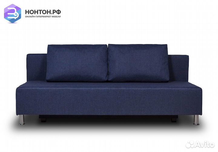 Диван еврокнижка Парма синий