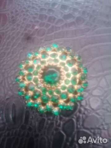 Винтажная брошь-булавка