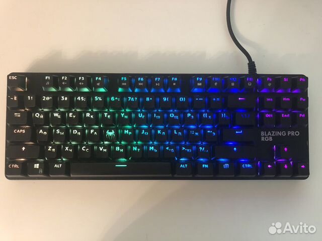 Механическая клавиатура blazing PRO RGB купить в Краснодаре ...