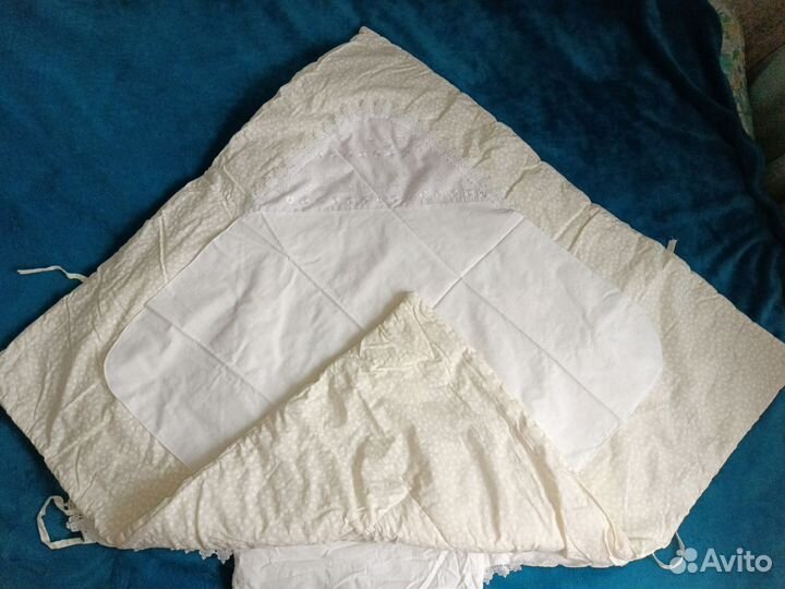 Конверт и одеяло на выписку