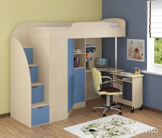 Детская кровать-чердак 