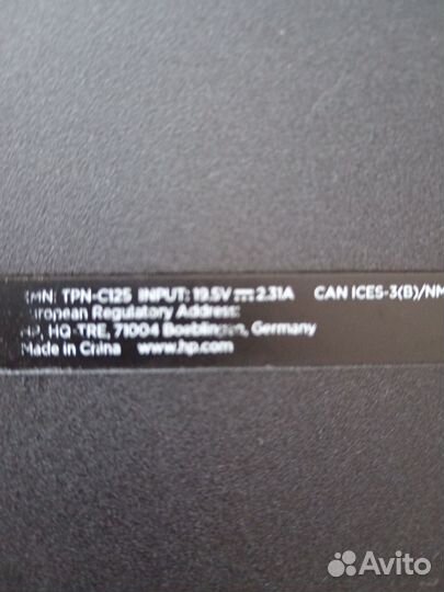 Ноутбук hp бу