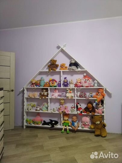 Полка-терем-стеллаж