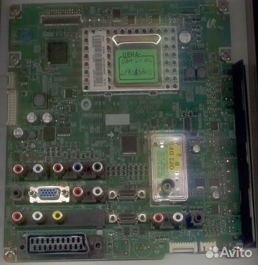 Основные платы телевизоров samsung