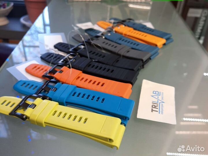 Бу Ремешки Оригинальные Силиконовые Garmin 22mm