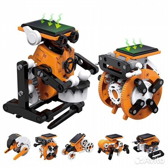 Робот на солнечной батареи