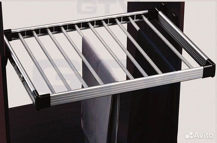 Вешалка для брюк / брючница выдвижная