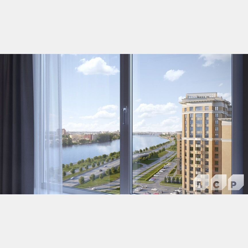 2-к. квартира, 63,5 м², 16/18 эт.