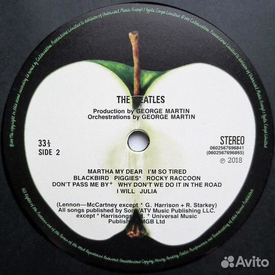 Виниловая пластинка Beatles, The, The Beatles (Whi