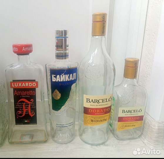 Бутылки из под алкоголя