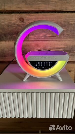 Ночник,колонка,зарядка 5в1