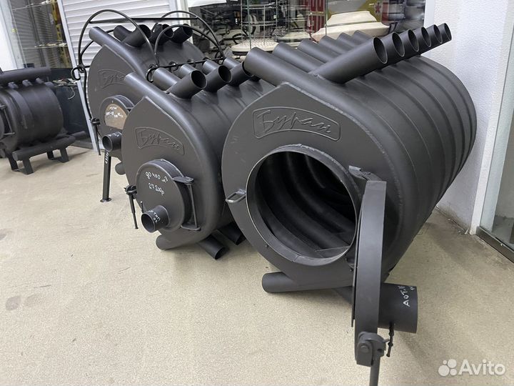 Печь отопительная на 600м3