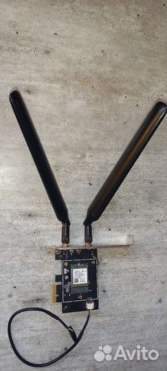 Wifi адаптер pci-e wi-fi 6 bluetooth 5.2