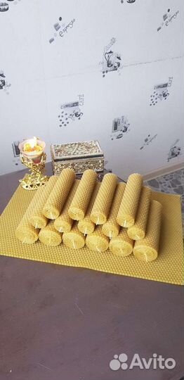Свечи из вощины