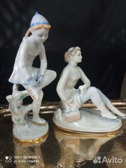 Фарфоровые статуэтки лфз
