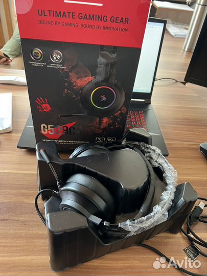 Проводные игровые наушники Bloody A4Tech G528C