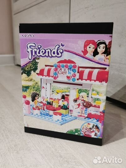 Lego friends набор кафе в городском парке(аналог)