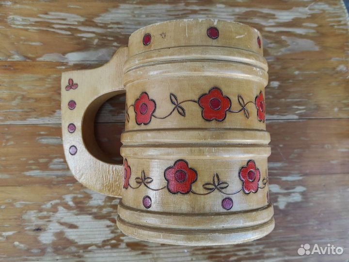 Кружка деревянная СССР