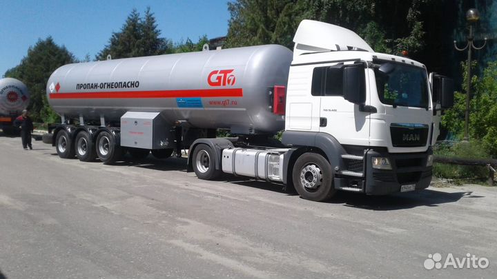 Полуприцеп газовоз GT7 ППЦТ-40, 2023