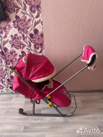 Коляска санки