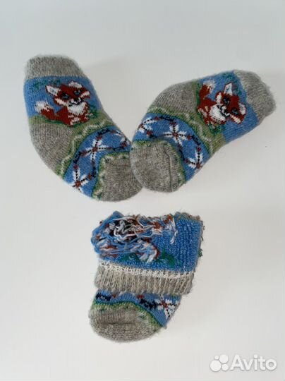 Носки теплые детские