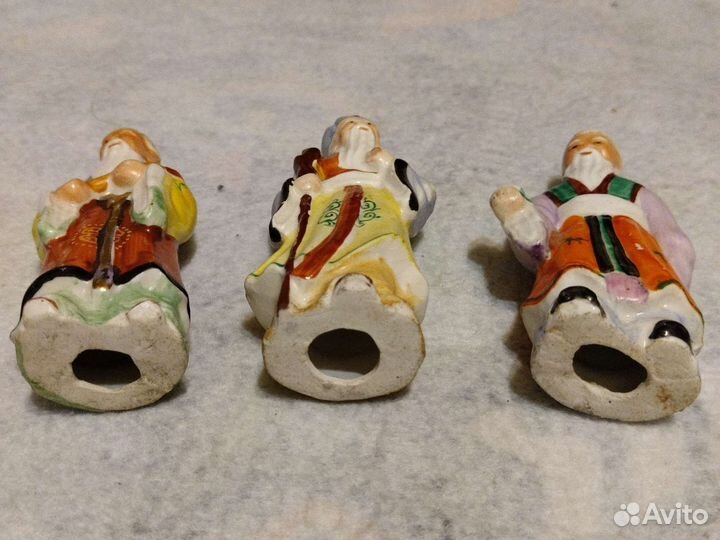 Фарфоровые статуэтки 1900-1950гг. Мудрецы