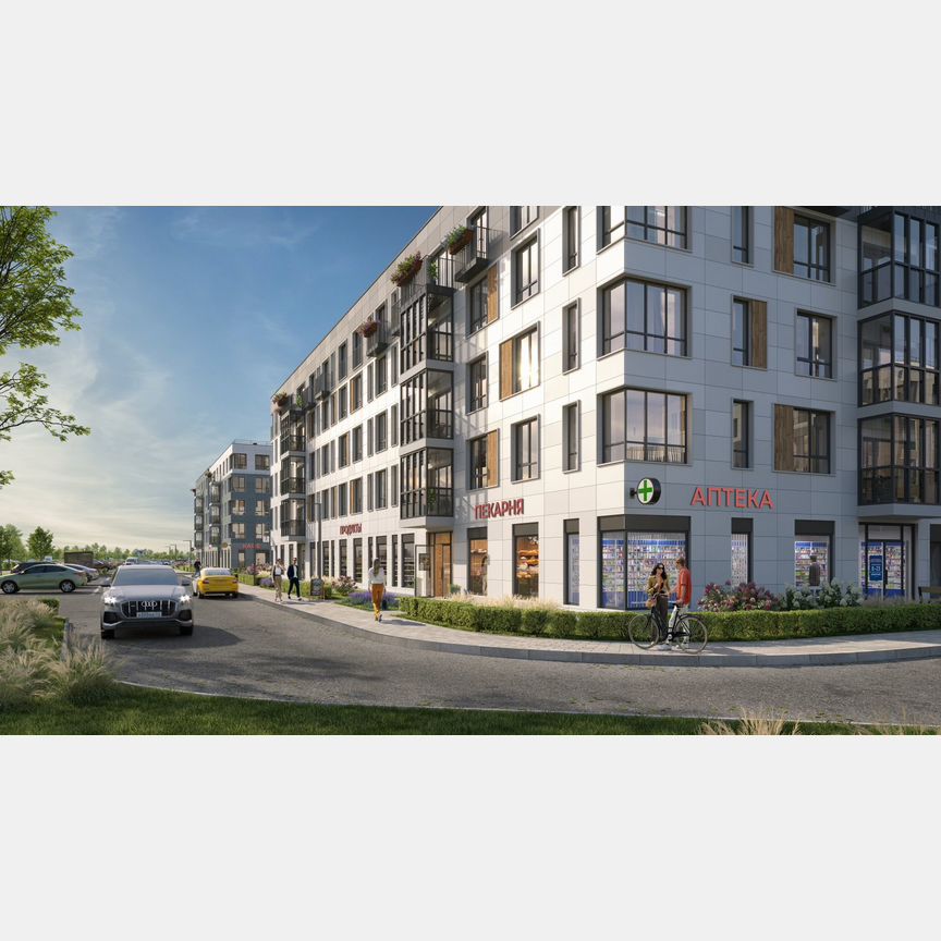 2-к. квартира, 53,3 м², 5/5 эт.