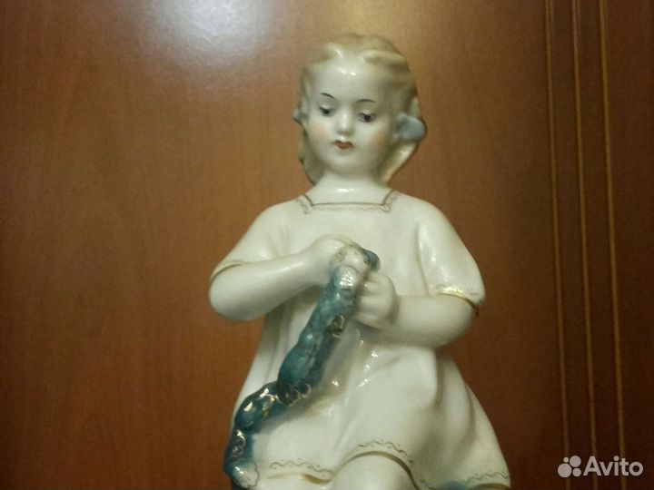 СССР Статуэтка Старая Гжель