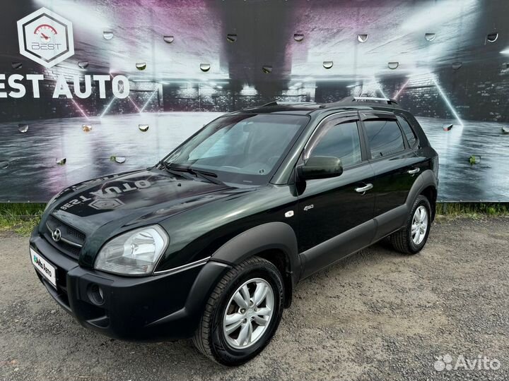 Hyundai Tucson 2.7 AT, 2006, 185 000 км