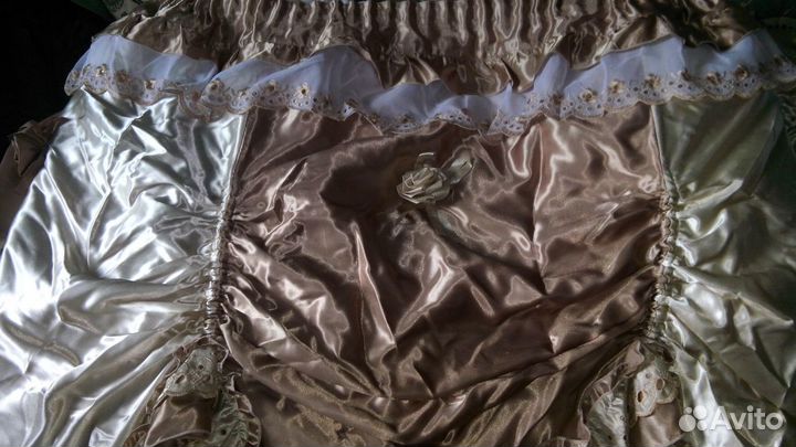 Шторы атласные