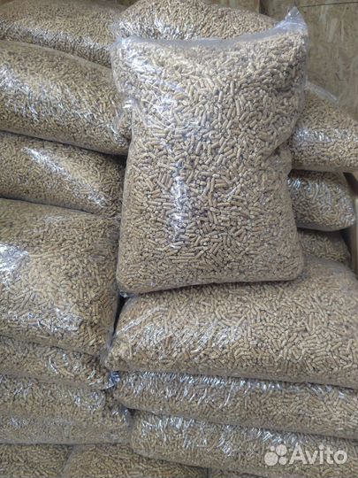 Кошачий наполнитель древесный 6мм