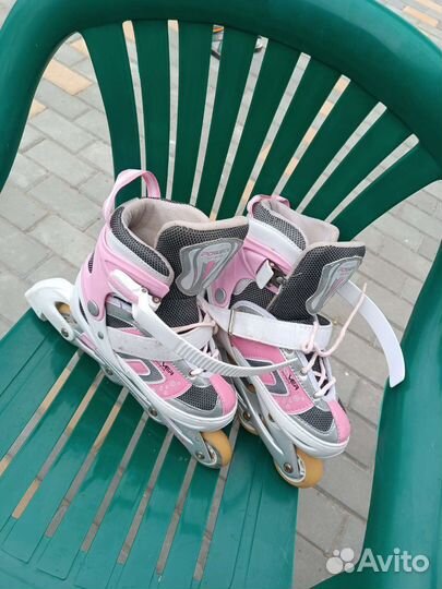 Ролики с экипировкой