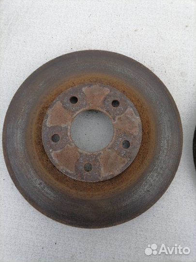 Диск тормозной передний Nissan X-Trail T31 QR25DE