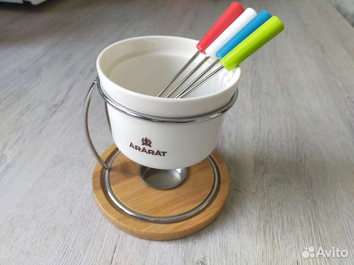 Набор для приготовления фондю. Новый. Арарат