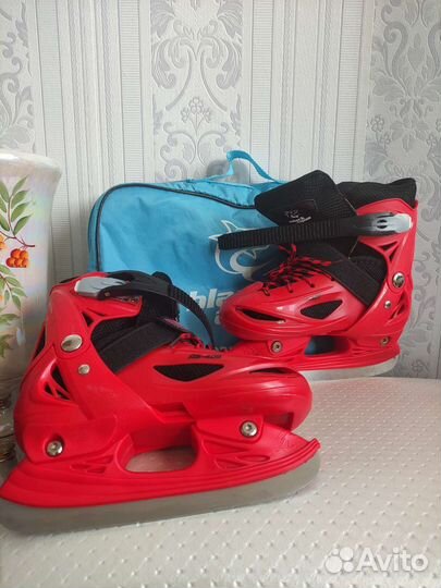 Коньки детские раздвижные б/у