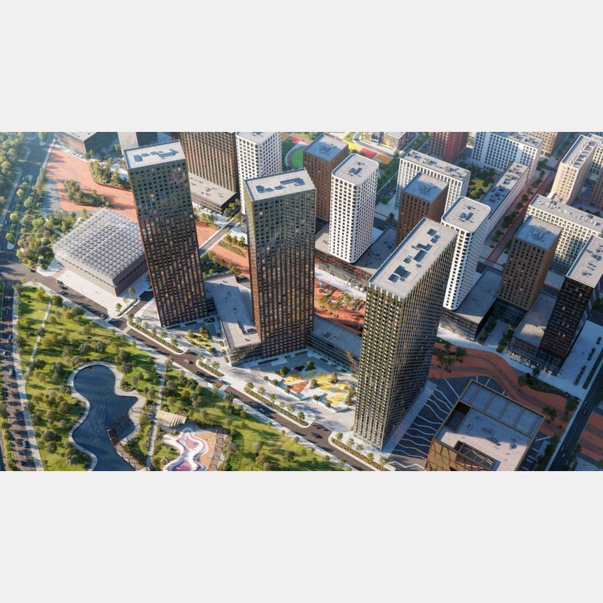 1-к. квартира, 36 м², 25/43 эт.